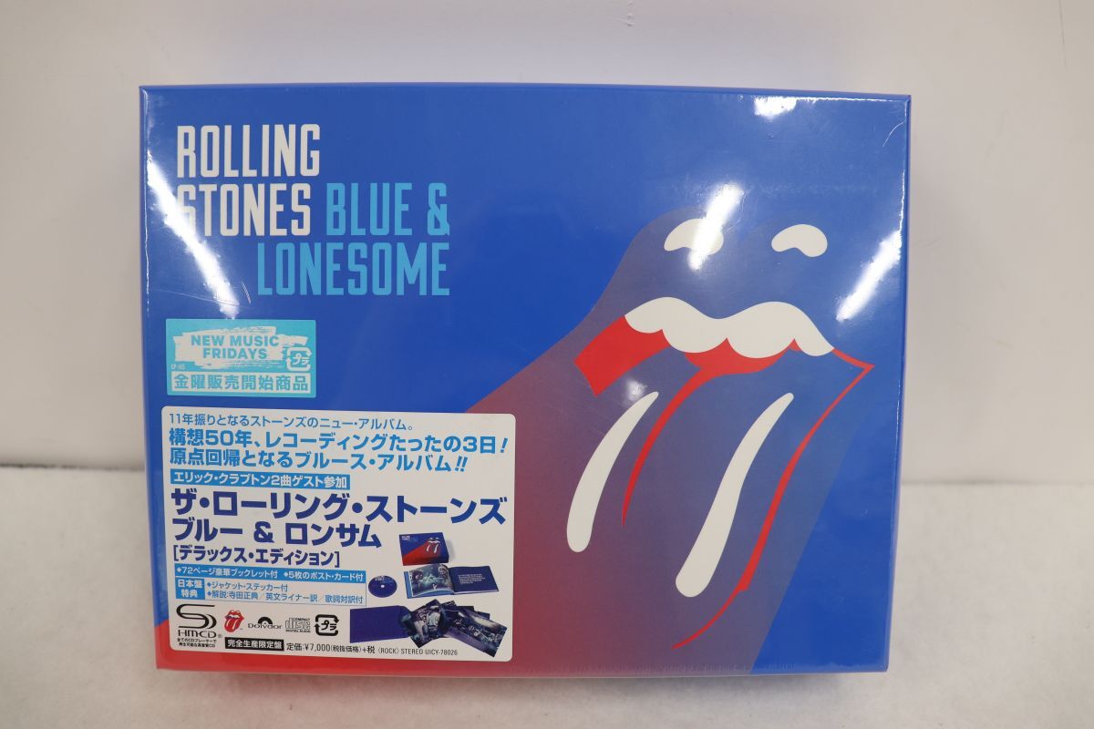 CD Rolling Stones Blue & Lonesome (Deluxe Edition) UICY78026 POLYDOR /00670拍卖