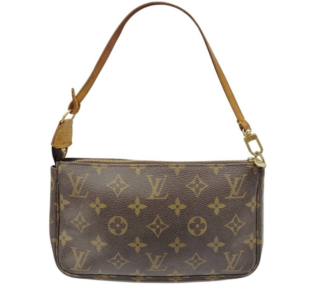 R2-00787 LOUIS VUITTON ルイヴィトン モノグラム ポシェット アクセソワール M51980 VI1020 ポーチ ハンドバッグ 45拍卖