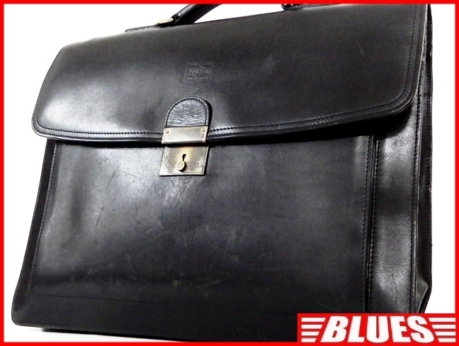 即決★PORTER★オールレザービジネスバッグ ポーター メンズ 黒 ブラック 本革 ヨシダカバン 本皮 通勤 かばん 出張 吉田鞄拍卖