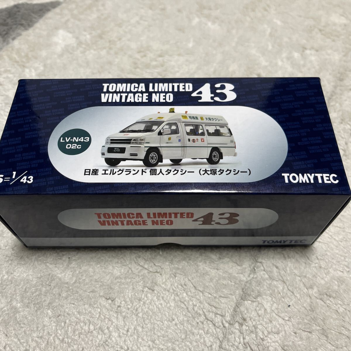 トミカリミテッドヴィンテージネオ neo lv-n43 02c 1/43 日産 エルグランド 個人タクシー 大塚タクシー トミカ トミーテック TOMYTEC拍卖
