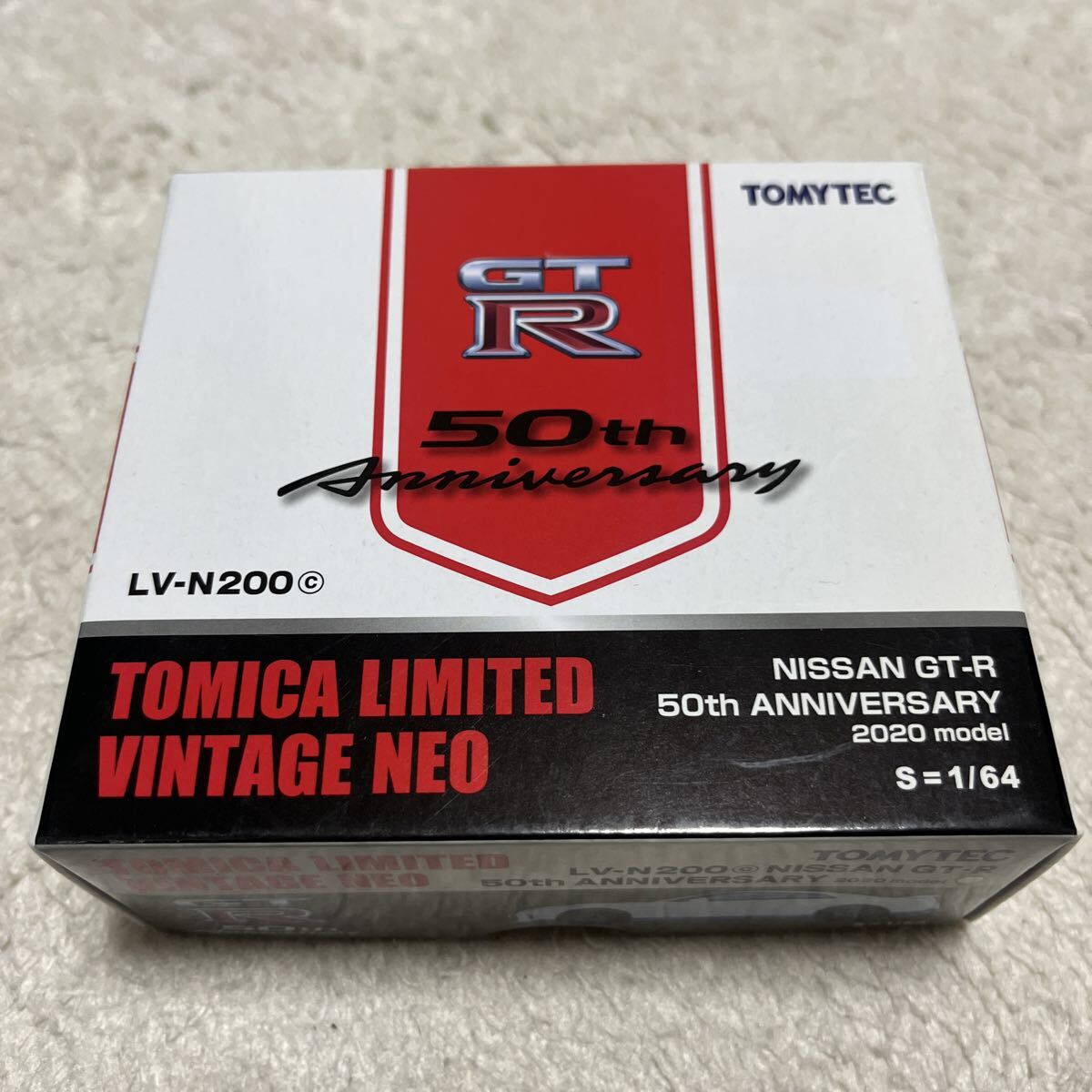 トミーテック TOMYTEC 1/64 トミカリミテッドヴィンテージネオ neo ミニカー lv-n200c NISSAN GT-R 50th ANNIVERSARY 2020 model 日産拍卖