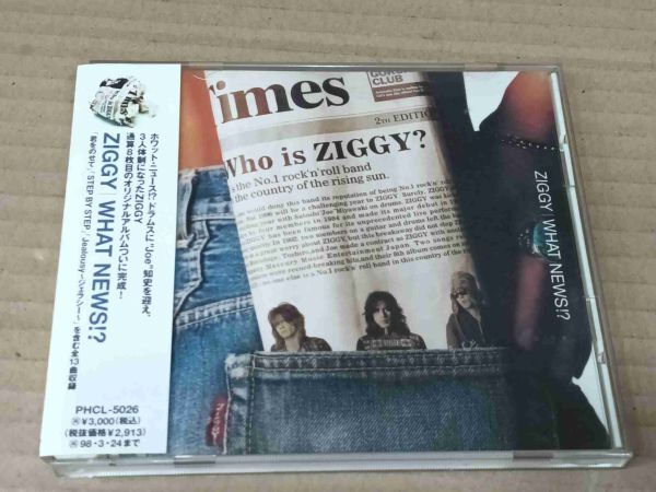ZIGGY WHAT NEWS!? CD i633拍卖