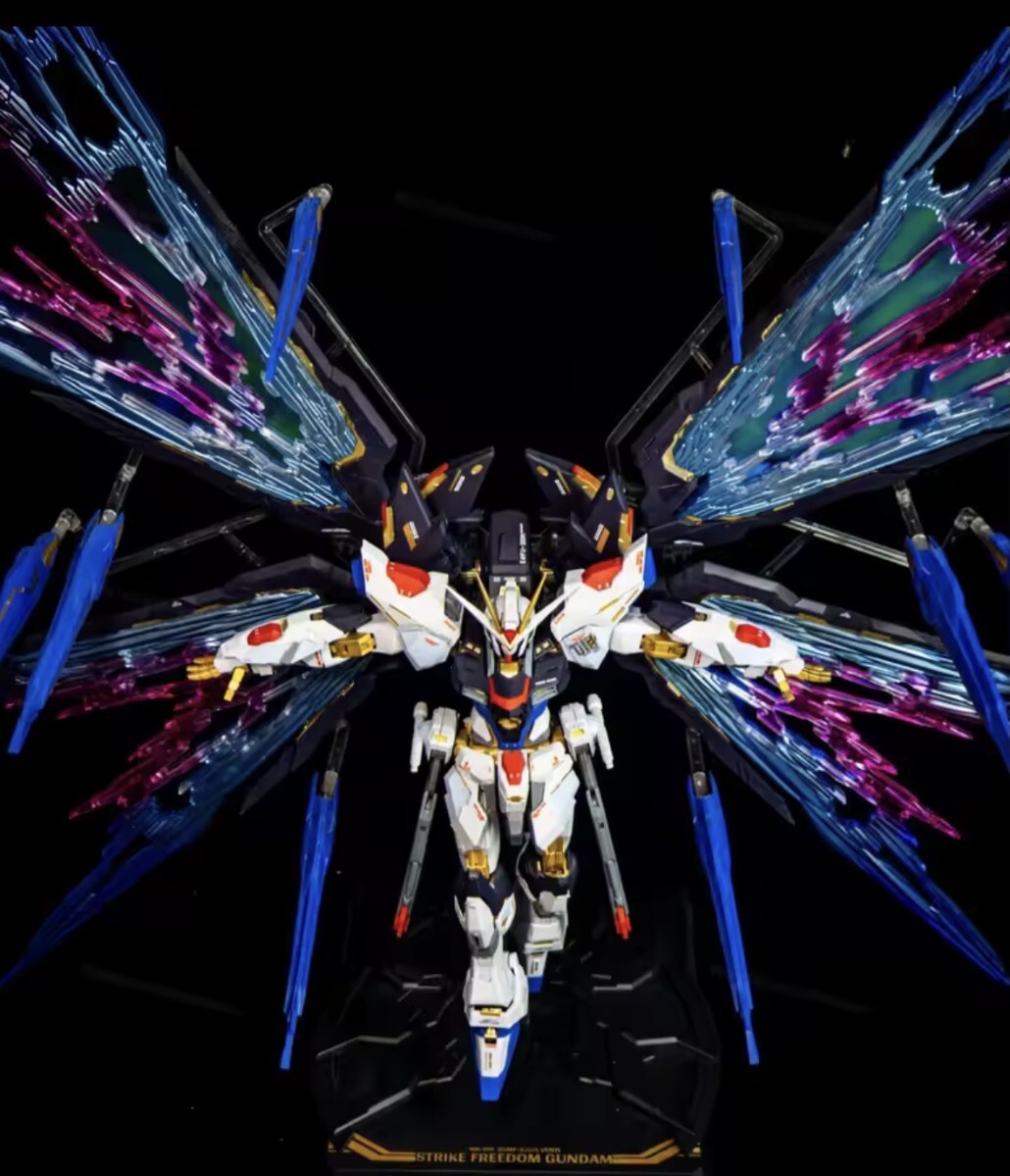 海外製 メタルビルド 似 プラモデル 1/100 ストライクフリーダムガンダム 組立必須拍卖