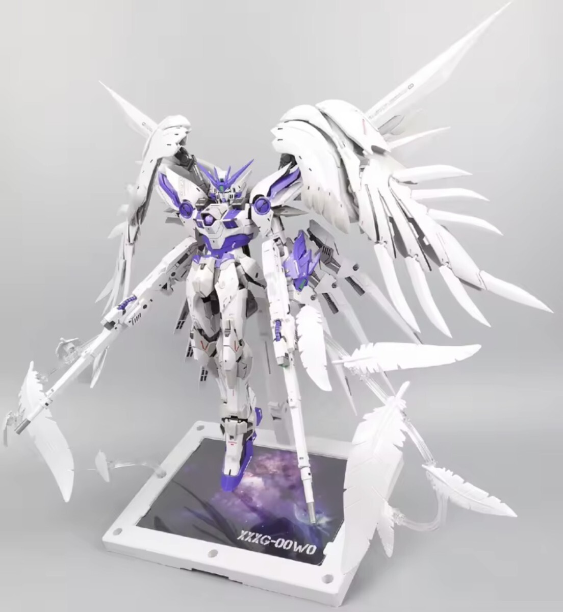 SUPER NOVA 製 MG 1/100 ウイングガンダム ゼロ EW パープル 在庫僅少拍卖