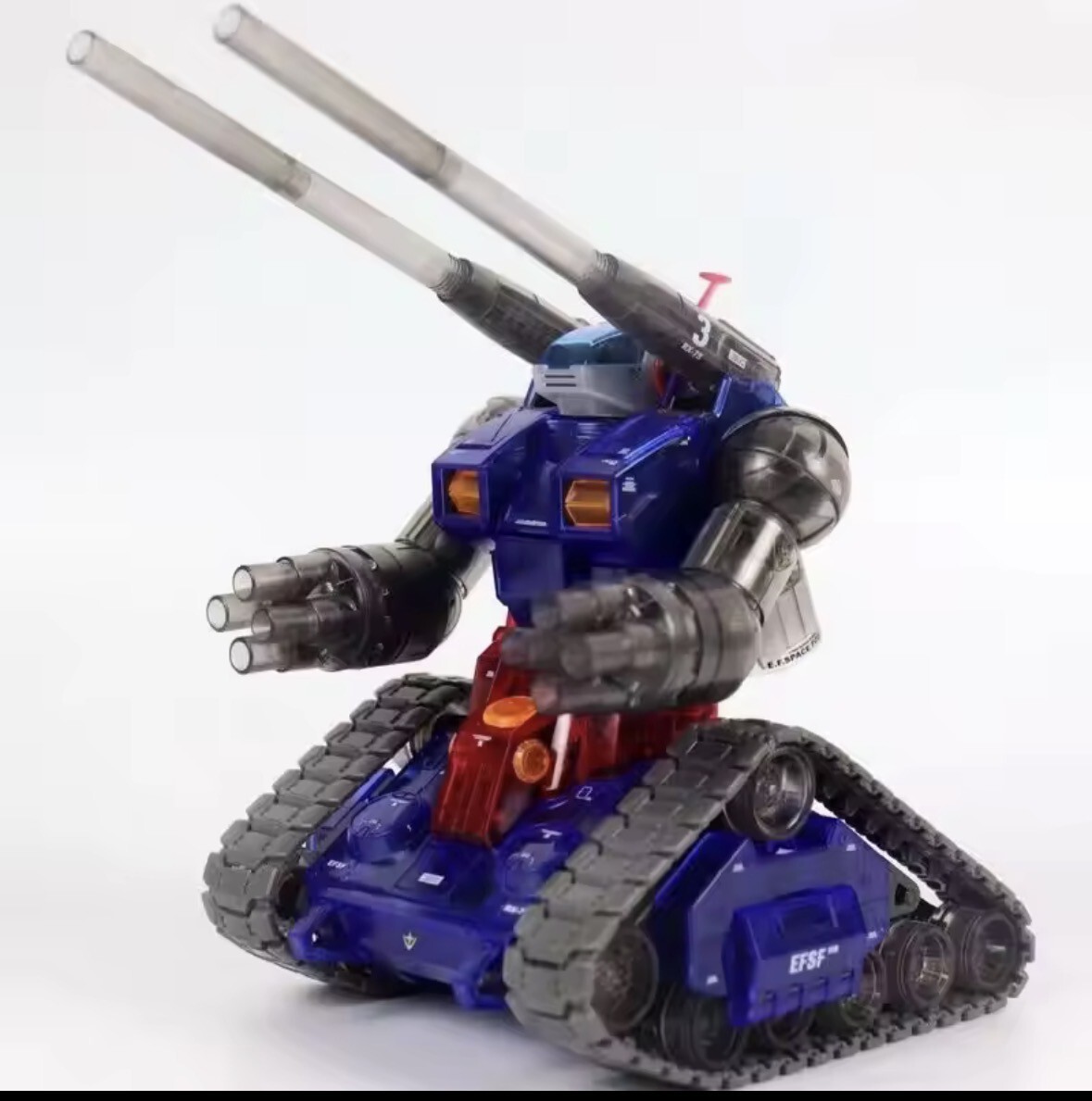 海外製 MG 1/100 ガンタンク クリアカラー拍卖