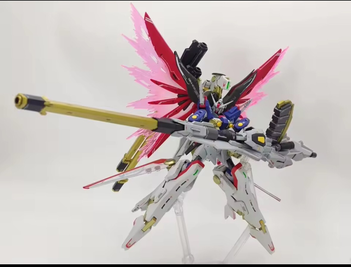海外製 HG デスティニーガンダム SPECⅡ & ゼウスシルエット拍卖