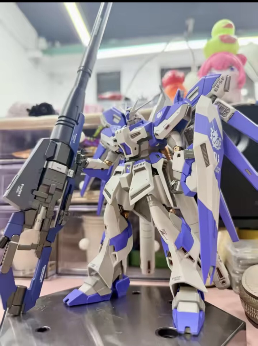 海外製 HG 1/144 hi ν ガンダム 合金フレーム 組立必須拍卖