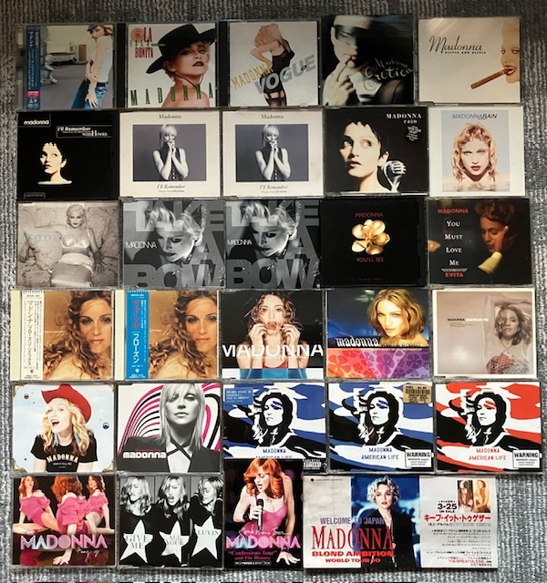 【激レア】マドンナ Madonna - 各国盤マキシシングル+ミニ&リミックス・アルバム+プロモ冊子などまとめて!拍卖