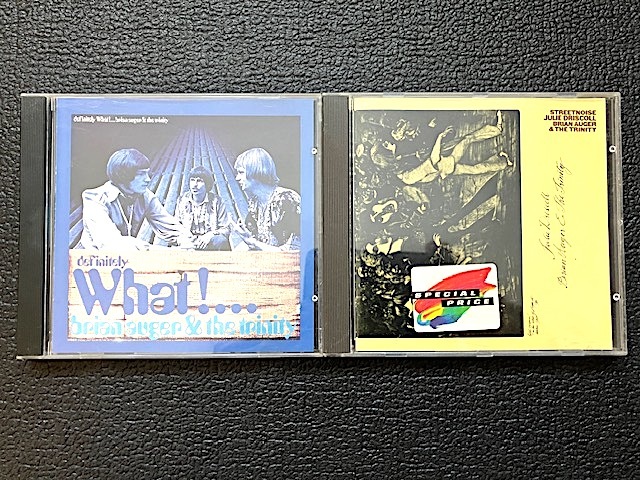 【ブリティッシュビート】ブライアン・オーガー Brian Auger - Difinitely What!+Streetnoise 名盤2枚セット!拍卖