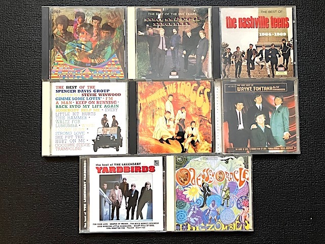 60年代ブリティッシュビート・グループのベスト&名盤8枚セット!ホリーズ/マンフレッズ/ゾンビーズ…etc拍卖