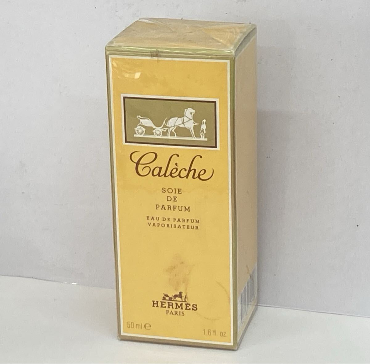 H2 未開封未使用 HERMES Caleche SOIE DE PAFFUM エルメス カレーシュ 50mL パヒューム 香水 パルファム オードトワレ拍卖