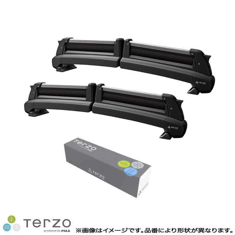 スキースノーボード専用キャリアセット エクストレイル T33 ルーフレール無 PIAA/Terzo SS102S + EH439拍卖
