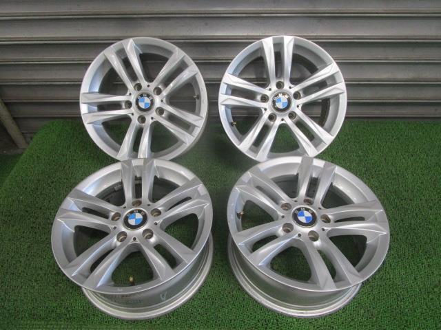 BMW 1シリーズ F20 DBA-1A16純正 アルミホイール 16インチ 7J PCD120 5穴 4本 シルバー WWW /50475拍卖