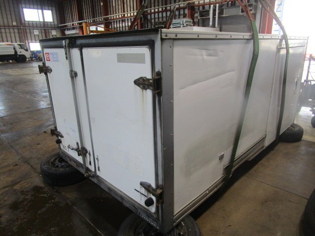 鳥取 米子 引取限定 積込可能 (費用無料) トラック荷台 倉庫 収納庫 物置 バイクガレージ バン コンテナ 農機具 中古 TTT /38405拍卖