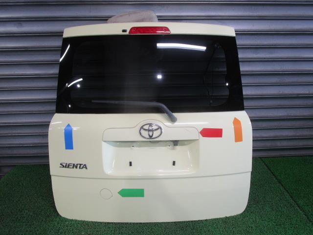 シエンタ DBA-NCP81G バックドア リアゲート 67005-52580 597 ライトイエロー /50506拍卖