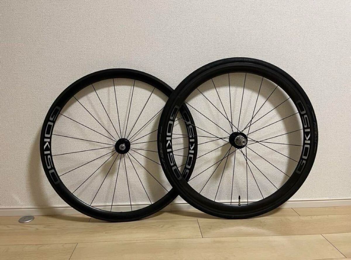 GOKISO ゴキソ クライマーハブ 38mm クリンチャー シマノフリー拍卖