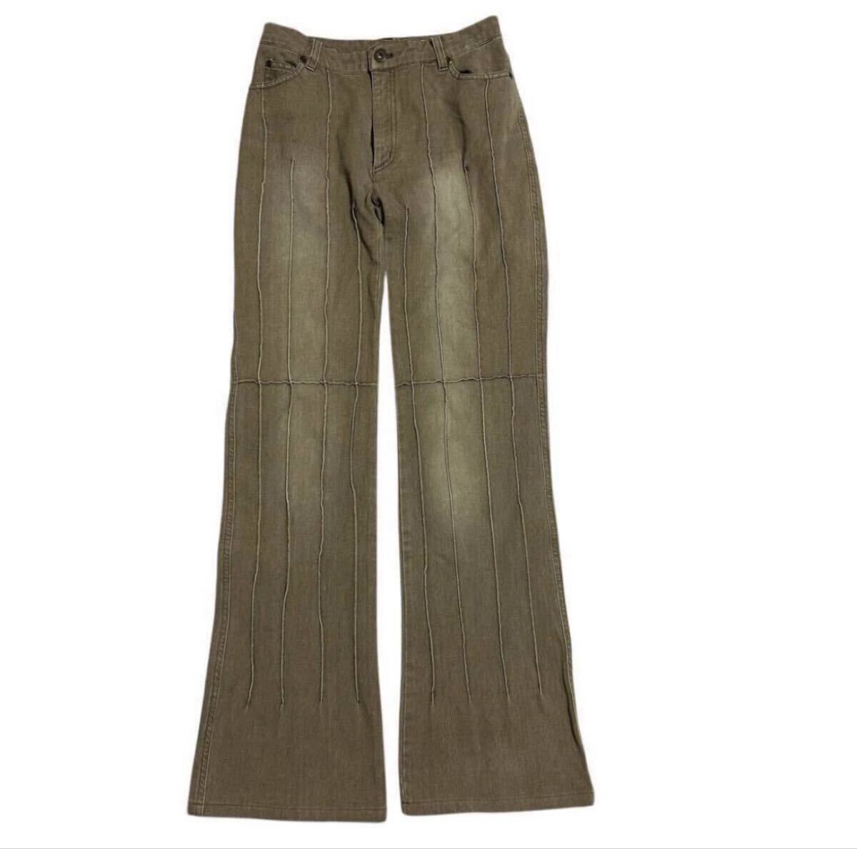 00s rare Japanese Label Y2K flare pants archive Vkei punk 平成 ギャル男 お兄系 グランジ フェアリーグランジ vintage grunge拍卖