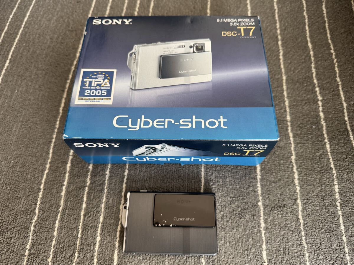 【中古良品】SONY Cyber-shot DSC-T7 フルセット 動作確認済 ソニー サイバーショット拍卖