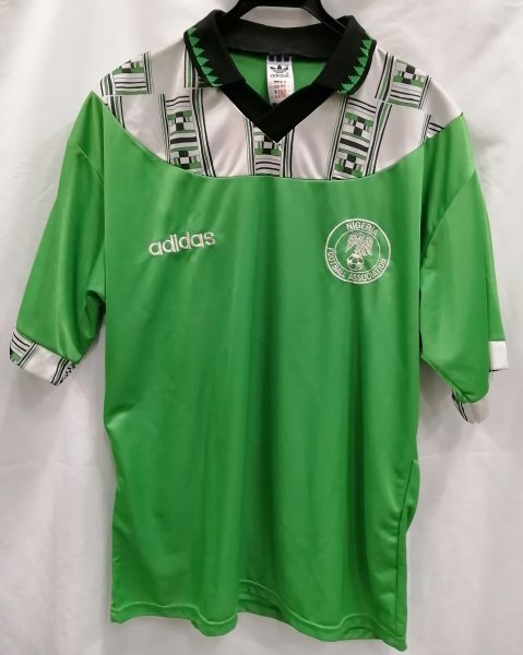 adidas ナイジェリア World Cup USA 1994 レプリカユニフォーム Lサイズ拍卖