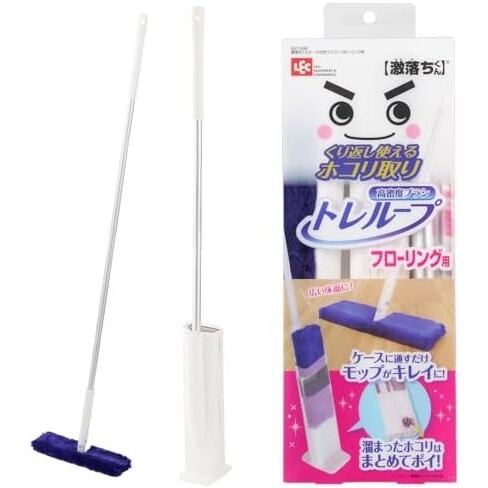フローリング用_ベーシック レック 激落ちくん 高密度ブラシ トレループ ( フローリング用 ) くり返し使える ホコリ取り / ケースに通すと拍卖