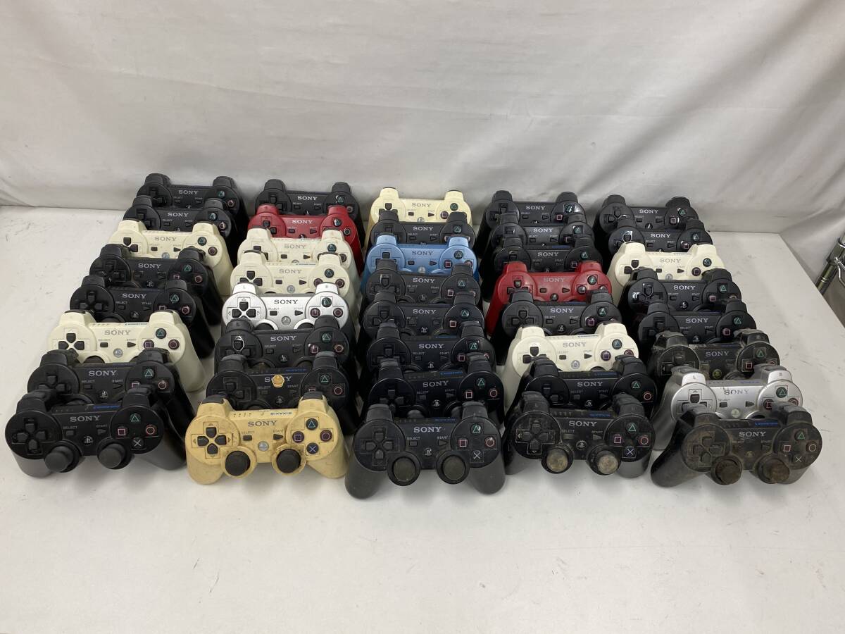 PS3 コントローラー 40個セット まとめ売り 動作未確認 ジャンク プレイステーション3【y3-876/0/0】拍卖