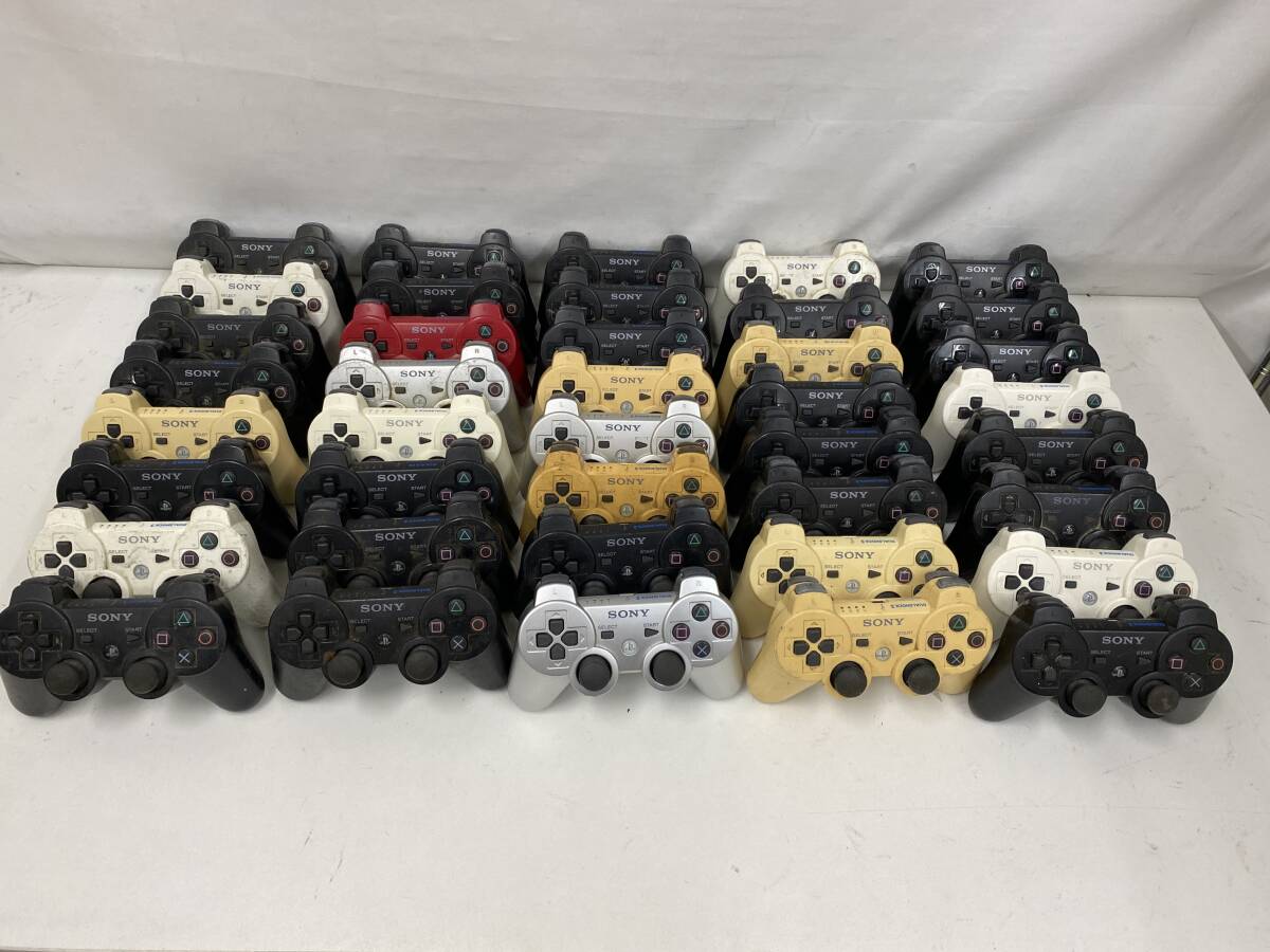 PS3 コントローラー 40個セット まとめ売り 動作未確認 ジャンク プレイステーション3【y3-877/0/0】拍卖