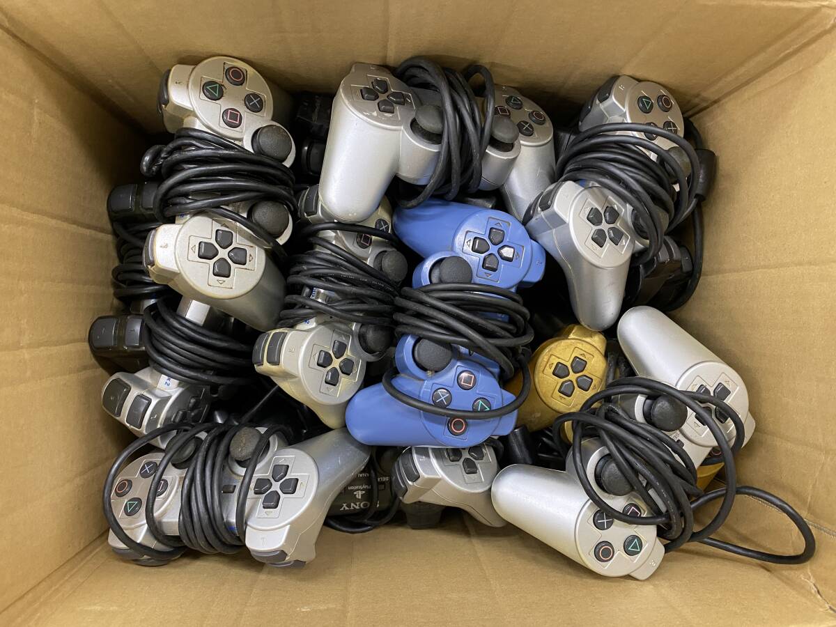 PS2 コントローラー 30個セット まとめ売り 動作未確認 ジャンク プレイステーション2【y3-883/0/0】拍卖