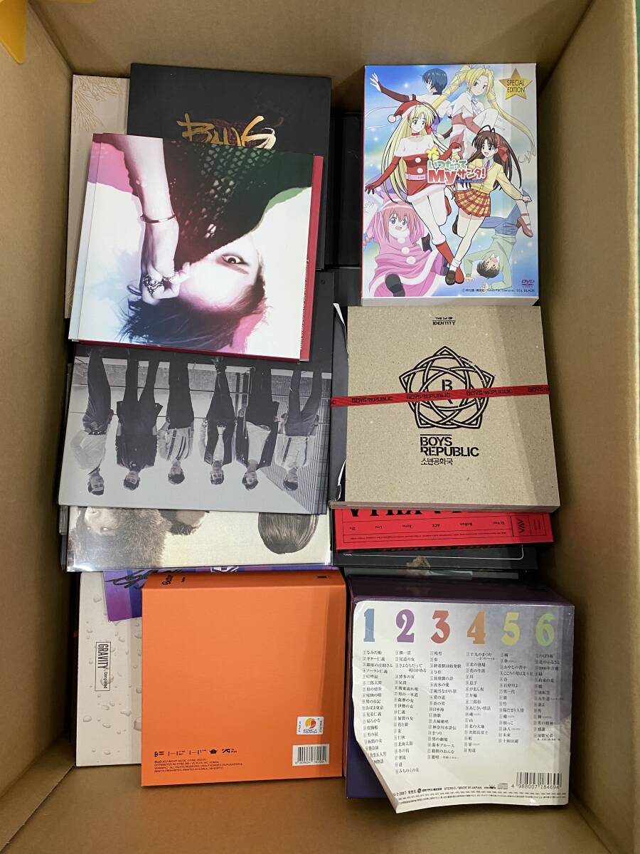 CD&DVD 約24㎏ まとめ売りセット 大量 通常/初回限定版/邦楽/洋楽/K-POP/J-POP/洋画/邦画など【y5-487/0/0】拍卖
