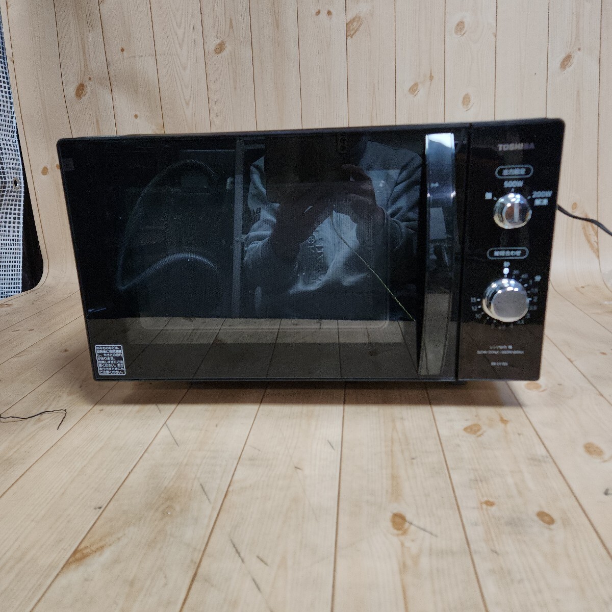 TOSHIBA 東芝 ブラック 電子レンジ ER-S17E6 通電確認OK!拍卖