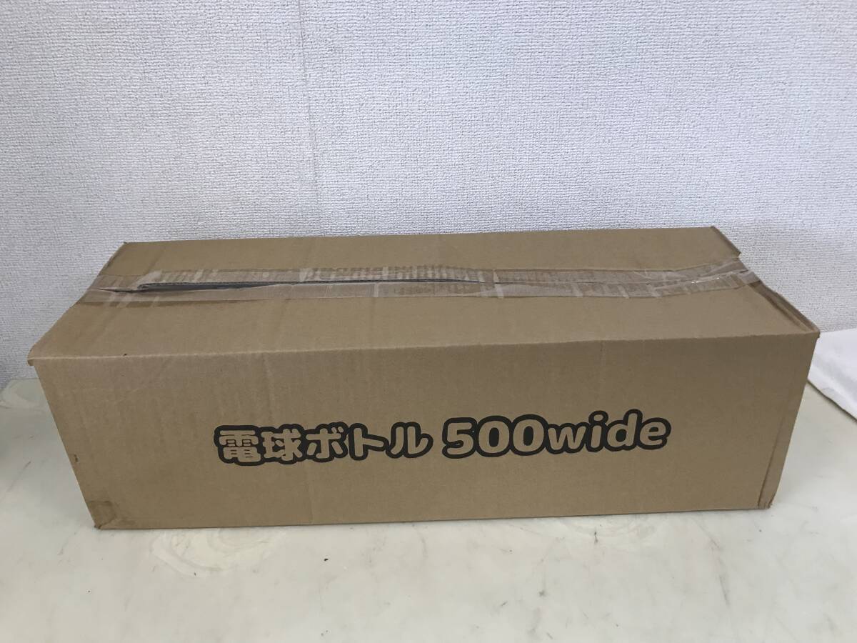 1908 TATSUMIYA タツミヤ 電球ボトル 500wide 12個入り 3色ライト プラスチック容器 新品 未使用 飲料ボトル イベント行事 お祭り用品 他拍卖