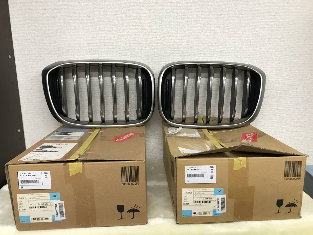 2108 BMW Xシリーズ (X4) 純正 フロントグリル LRセット (7464922-06/7464921-06) カー用品 車 自動車 外装 パーツ 他拍卖