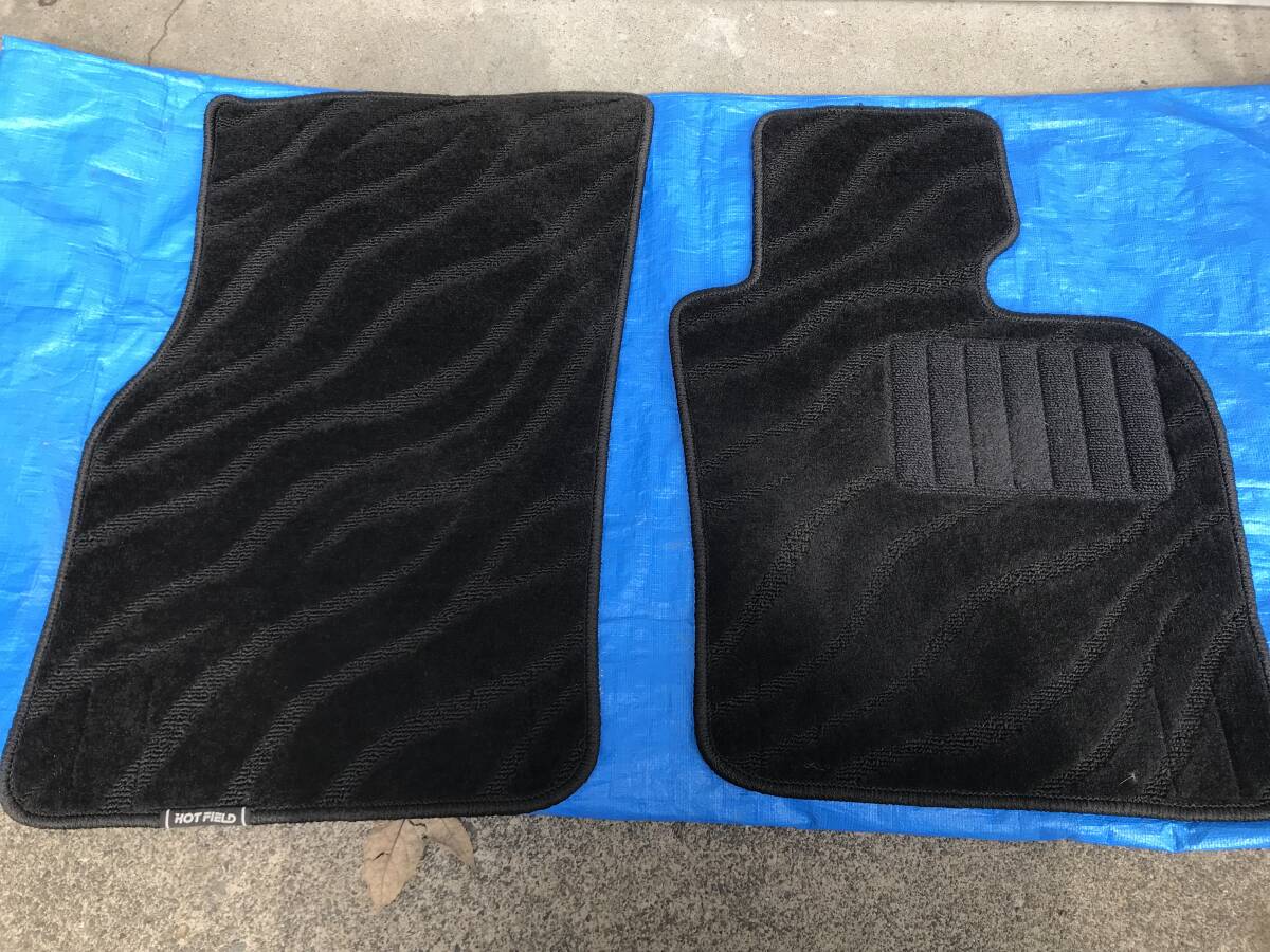 2124 BMW Fシリーズ 純正フロアマット 2枚セット HOT FIELD 車内 ブラック/グレー カー用品 車内アクセサリー 内装用品 足元 他拍卖