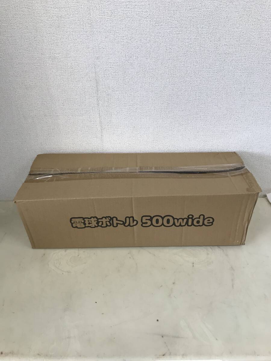 1902 TATSUMIYA タツミヤ 電球ボトル 500wide 12個入り 3色ライト プラスチック容器 新品 未開封 飲料ボトル イベント行事 お祭り用品 他拍卖