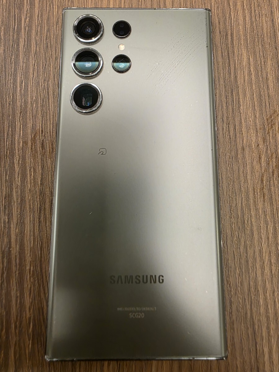 Galaxy S23 Ultra SCG20 256GB グリーン ジャンク拍卖