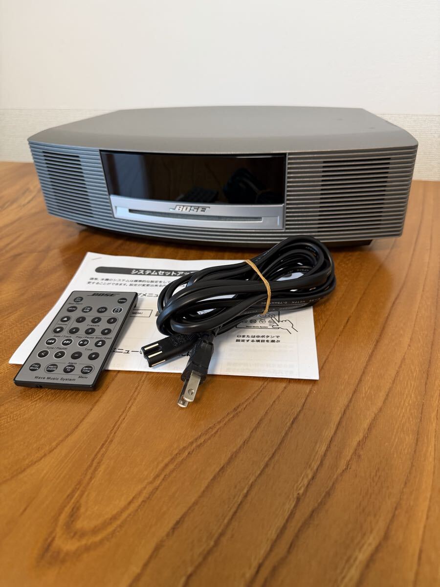 即決: ワイドFM対応 BOSE Wave music system III /ボーズ パーソナルオーディオシステム CDプレーヤー拍卖