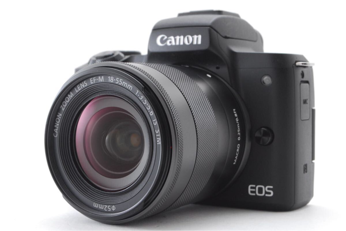 【1円スタート!】★極美品★Canon キャノン EOS Kiss M レンズキット拍卖