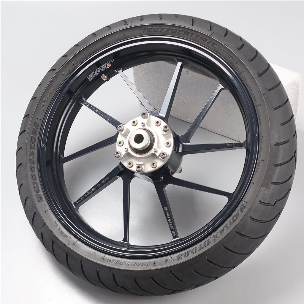 ♪CB1300SF/SB '05-'13/ABS向け ゲイルスピード タイプR アルミ鍛造 フロントホイール 17×3.50/φ20mm (H1030A14)拍卖