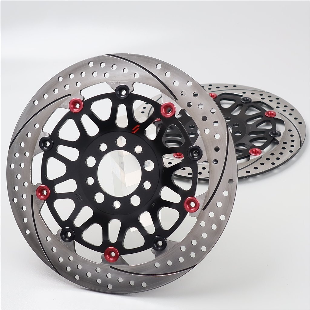 ♪ZRX1100 サンスター プレミアムレーシング フロント セミフローティングディスク φ310mm 美品 (K1029A08) 検索/ZRX1200R/ゼファー拍卖