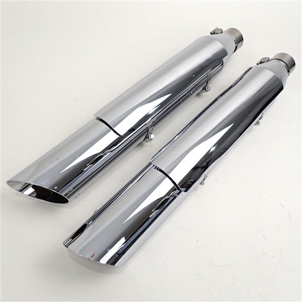 ▼ハーレー/ソフテイルスリム/FLS1580 純正 サイレンサー/マフラー(HD1027M14)車検用 64727-08/64729-08拍卖