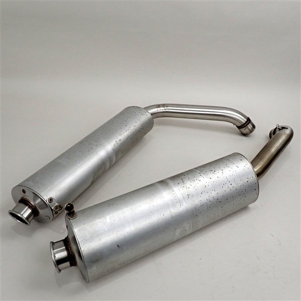 ▼DUCATI/748/916/996/998 純正 左右 サイレンサー/マフラー(D1028R14)車検用 57410393A/57310393A拍卖