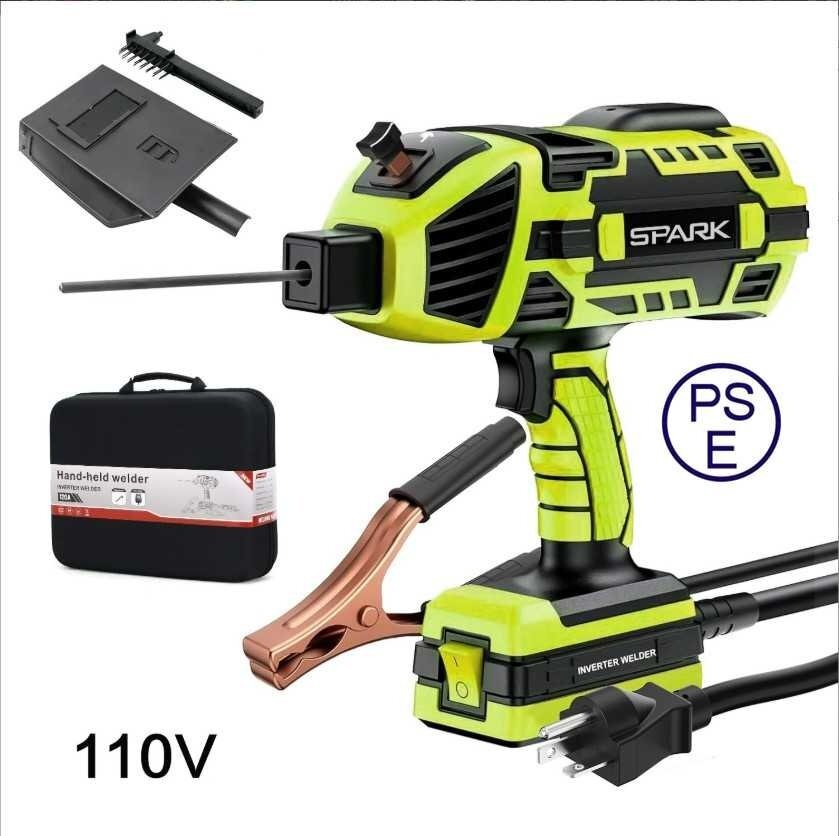 電気溶接機 ハンディ アーク溶接機 小型 可変電流調整 軽量 ハンドルヘルド溶接機 ポータブル (A300)拍卖