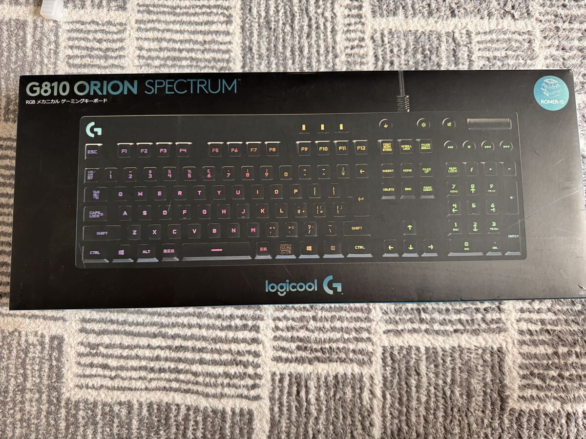 logicool G810 ORION SPECTRUM キーボード 本体拍卖
