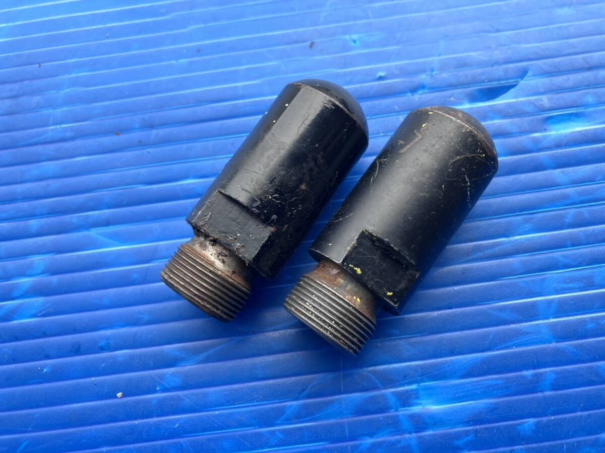 CBX400F 当時物 純正 バーエンド 左右 バランスウェイト 純正ハンドル CB750F VF400 VF750 CBR400F VT250F拍卖