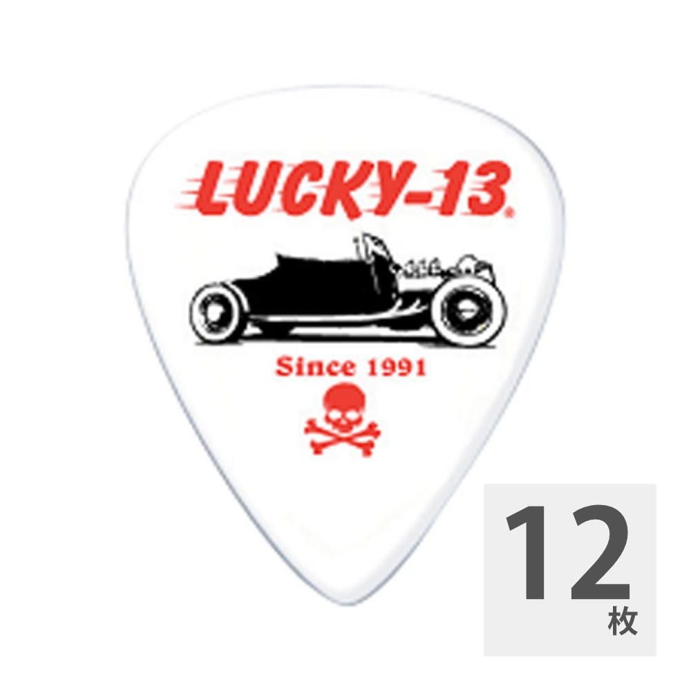 JIM DUNLOP Lucky 13 Rodder 1.00mm ギターピック×12枚拍卖