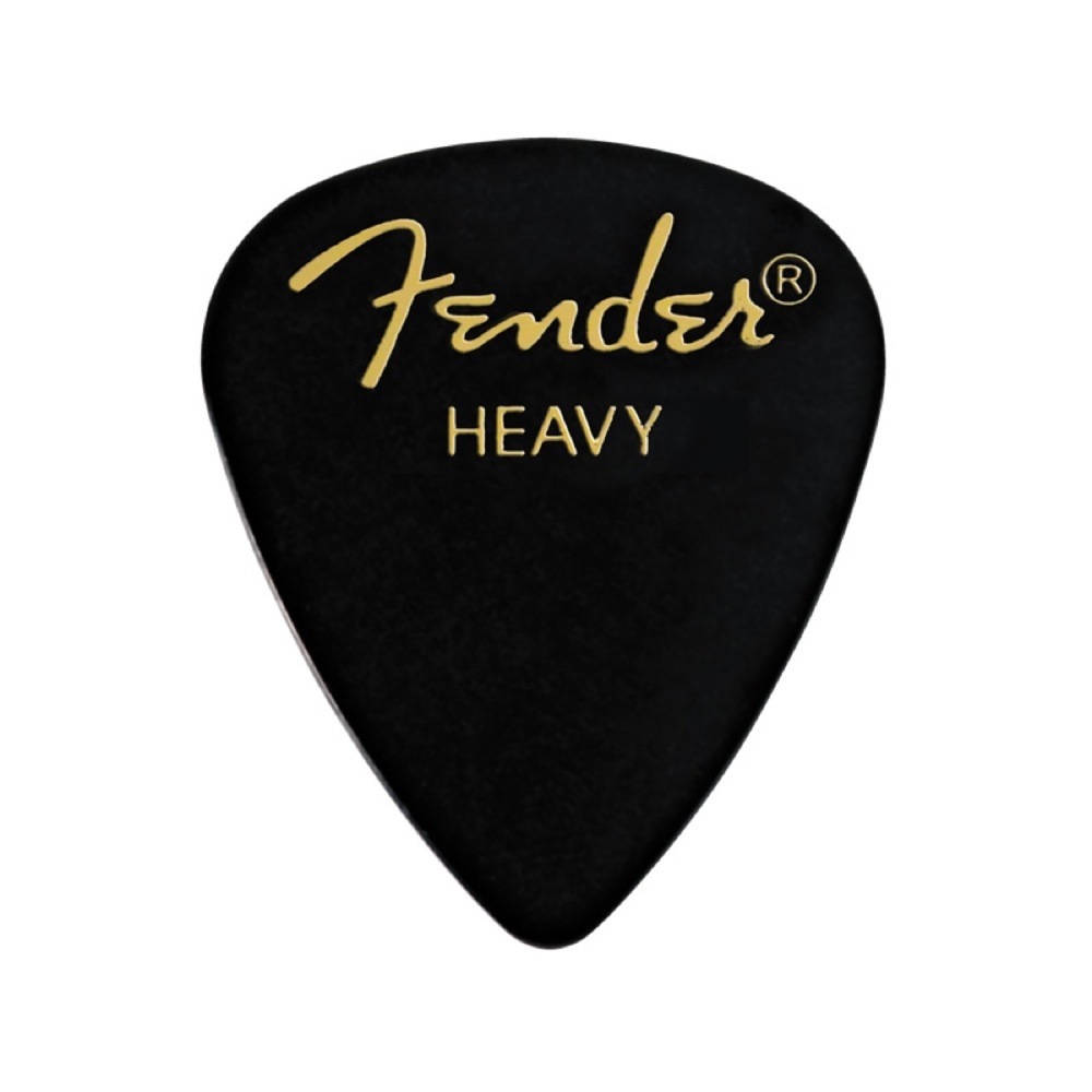 フェンダー Fender 351 Shape Classic Picks Black Heavy ピック×12枚拍卖