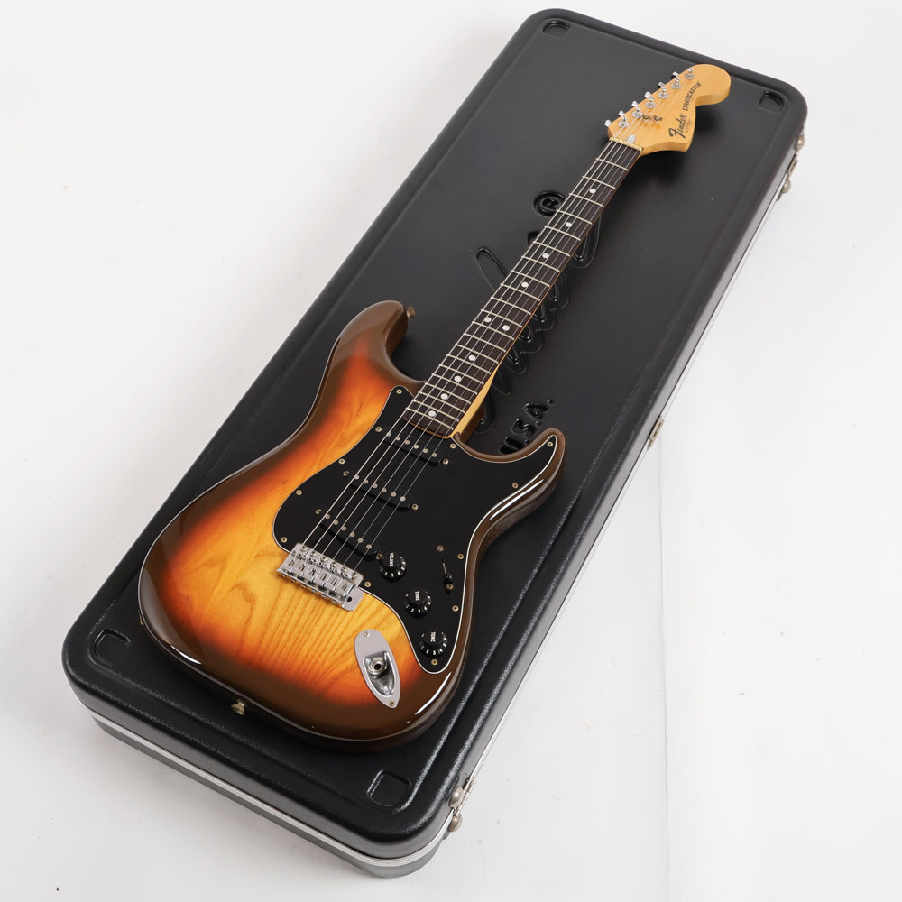 中古 エレキギター Fender USA Stratocaster SB 1979年製 アーム中折れあり フェンダー ストラトキャスター拍卖