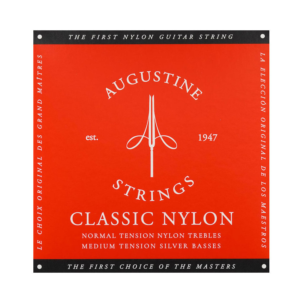 AUGUSTINE RED SET オーガスティン クラシックギター弦 オーガスチン 赤拍卖