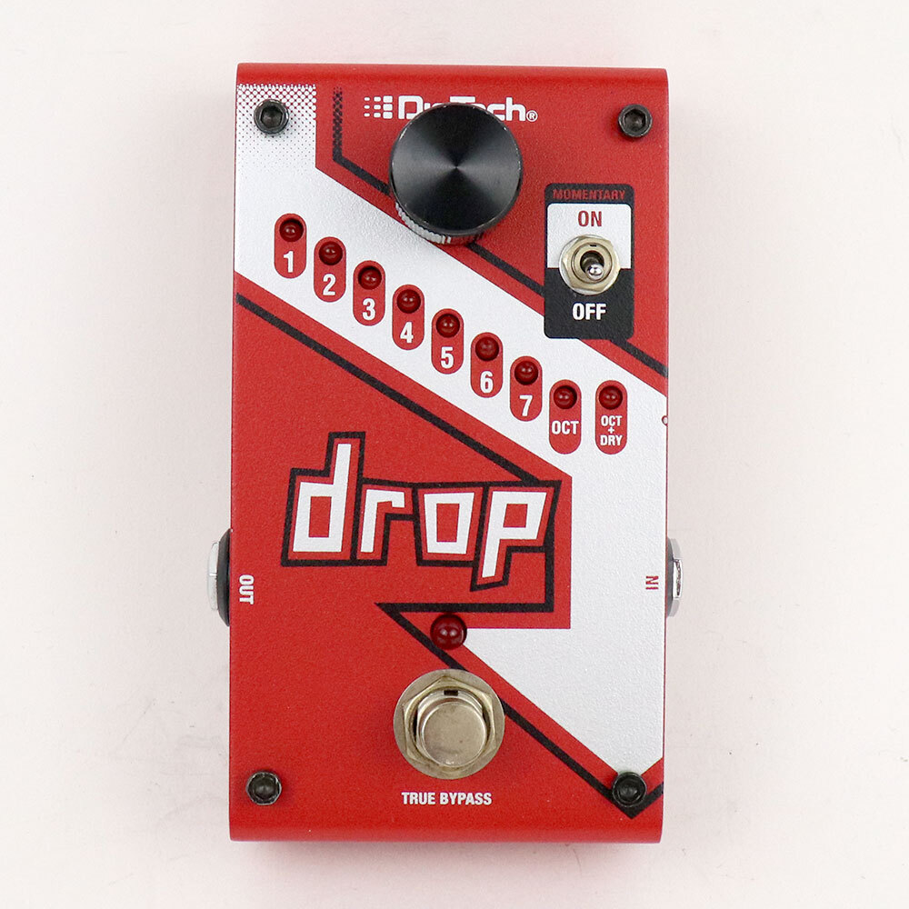 中古 ドロップリチューニングエフェクト DIGITECH Drop ギターエフェクター拍卖