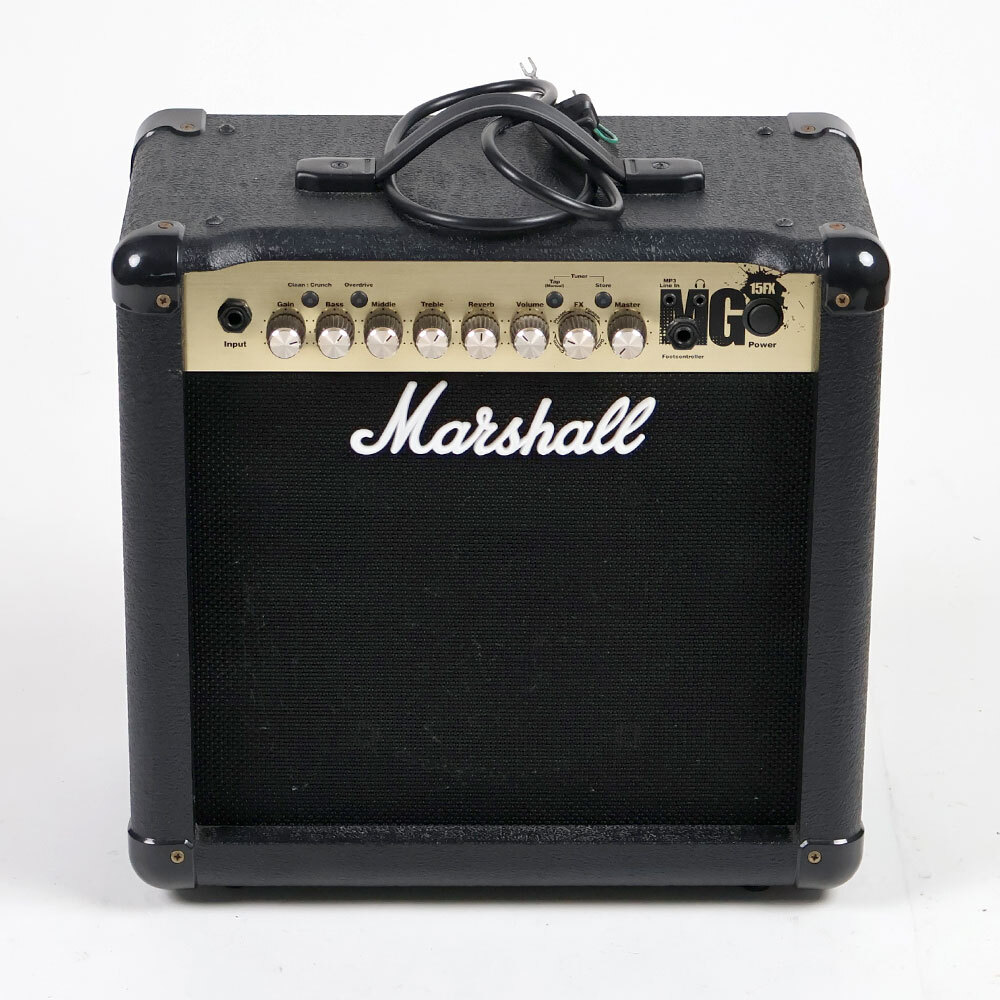 中古 ギターアンプ MARSHALL MG15FX 小型ギターアンプ コンボ マーシャル拍卖