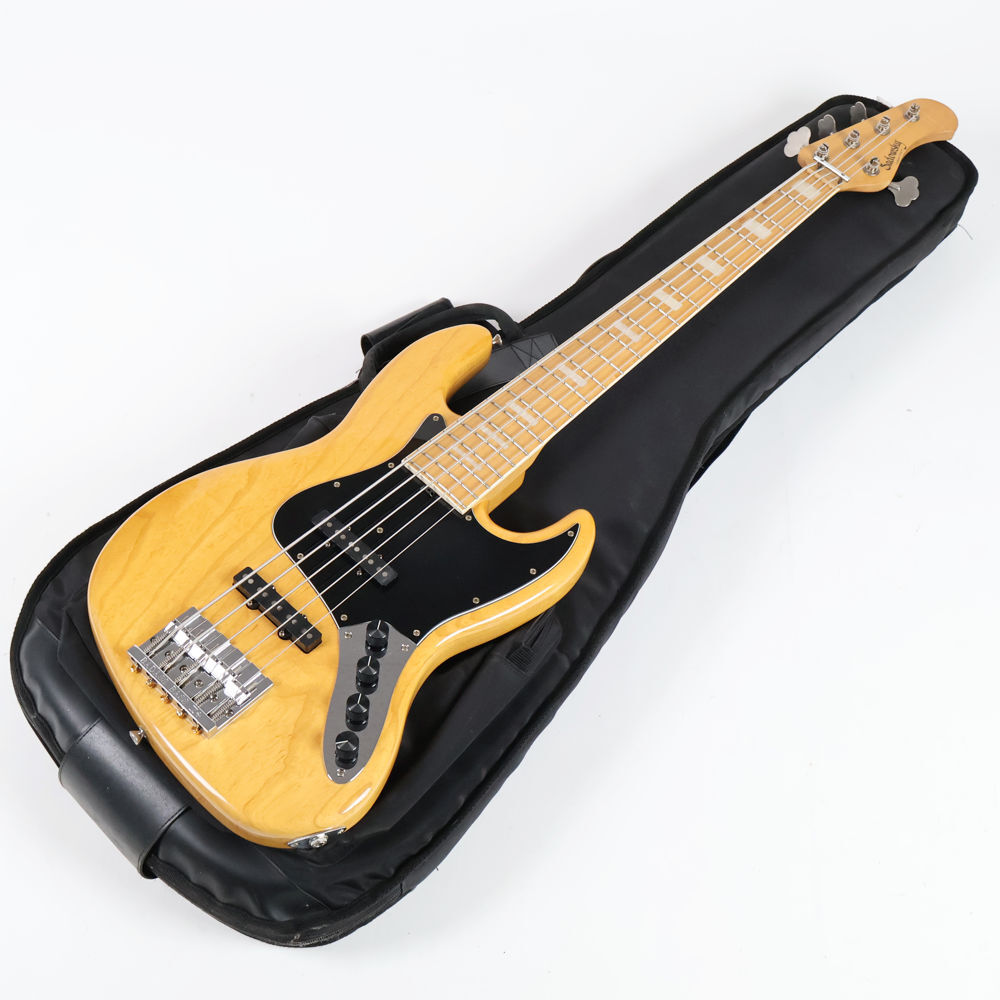 中古 Sadowsky Tokyo サドウスキー RJ5 Natural ジャズベースタイプ 5弦エレキベース拍卖